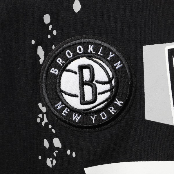 Футболка Brooklyn Nets FISLL Confetti - Black