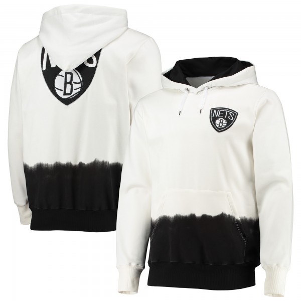 Толстовка Brooklyn Nets FISLL Double Dribble Dip-Dye - Oatmeal