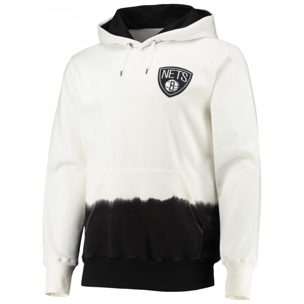 Толстовка Brooklyn Nets FISLL Double Dribble Dip-Dye - Oatmeal