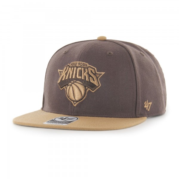 Бейсболка New York Knicks 47 No Shot Two-Tone Captain - Brown