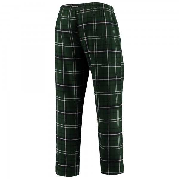 Пижамные штаны Boston Celtics Concepts Sport Ultimate Plaid Flannel - Kelly Green/Black