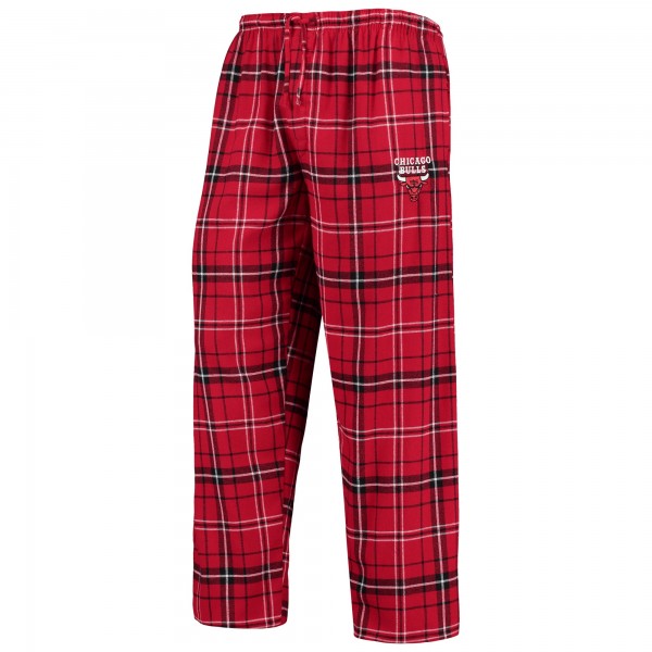 Штаны Chicago Bulls Concepts Sport Red/Black Ultimate Plaid Flannel Pajama