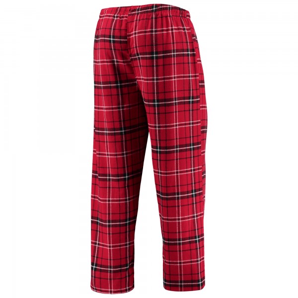 Штаны Chicago Bulls Concepts Sport Red/Black Ultimate Plaid Flannel Pajama