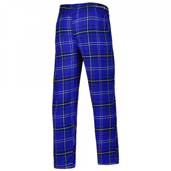 Пижамные штаны Golden State Warriors Concepts Sport Ultimate Plaid Flannel - Royal/Black