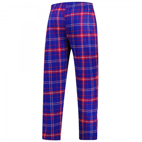 Philadelphia 76ers Concepts Sport Royal/Red Ultimate Plaid Flannel Pants