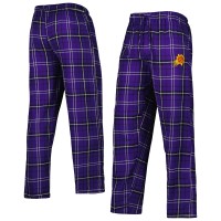 Пижамные штаны Phoenix Suns Concepts Sport Ultimate Plaid Flannel - Purple/Black