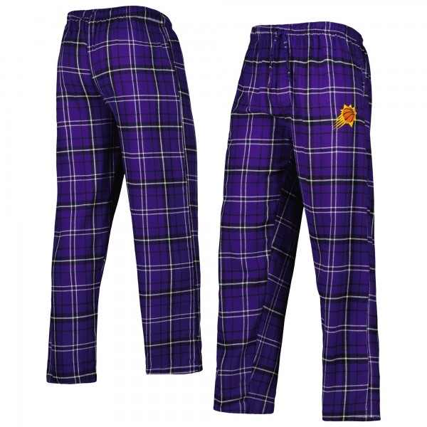 Пижамные штаны Phoenix Suns Concepts Sport Ultimate Plaid Flannel - Purple/Black