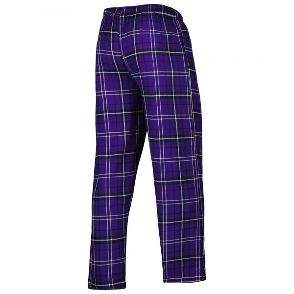 Пижамные штаны Phoenix Suns Concepts Sport Ultimate Plaid Flannel - Purple/Black