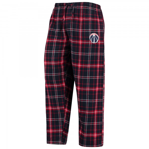 Пижамные штаны Washington Wizards Concepts Sport Ultimate Plaid Flannel - Navy/Red