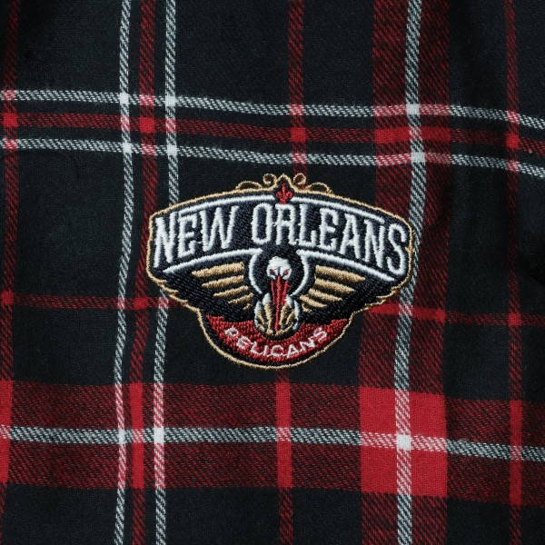 Пижамные штаны New Orleans Pelicans Concepts Sport Ultimate Plaid Flannel - Navy/Red
