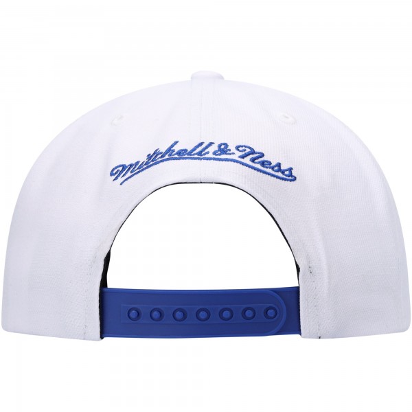 Бейсболка Philadelphia 76ers Mitchell & Ness Hardwood Classics Essentials Two-Tone Basic - White/Royal
