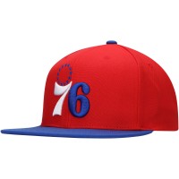 Бейсболка Philadelphia 76ers Mitchell & Ness Essentials Core Two-Tone Basic - Red/Royal