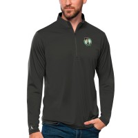 Кофта на короткой молнии Boston Celtics Antigua Tribute - Charcoal