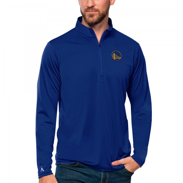 Кофта на короткой молнии Golden State Warriors Antigua Tribute - Royal