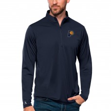 Indiana Pacers Antigua Navy Tribute Quarter-Zip Pullover Top