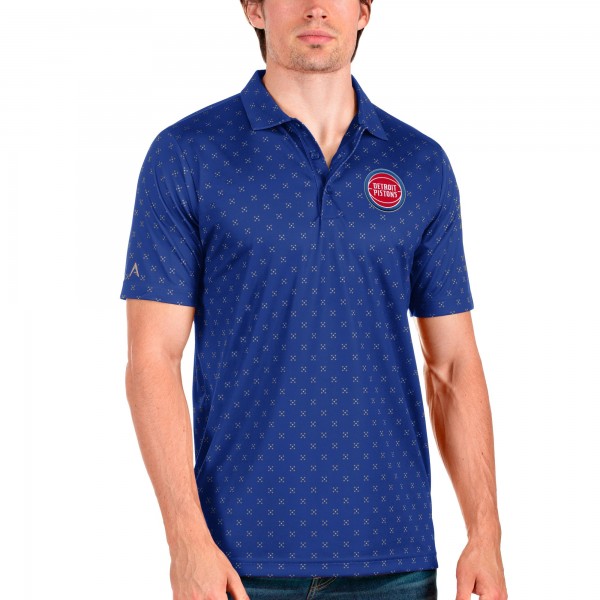Поло Detroit Pistons Antigua Spark - Blue