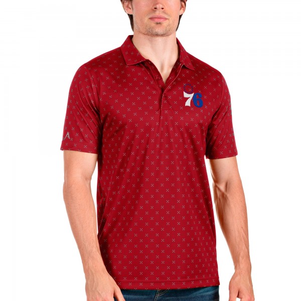 Поло Philadelphia 76ers Antigua Spark - Red