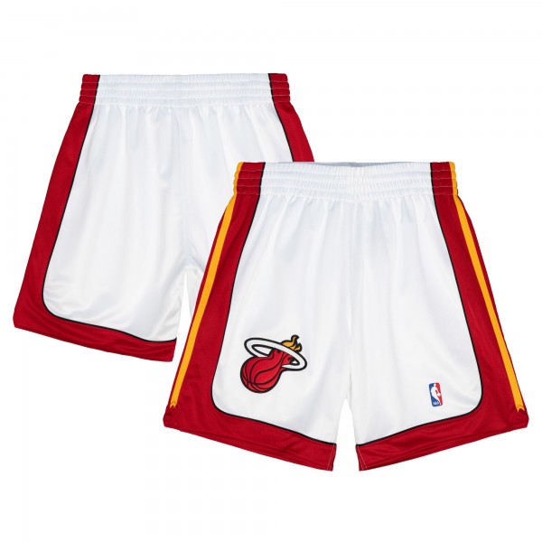 Шорты Miami Heat Mitchell & Ness White 2005-06 Hardwood Classics Authentic
