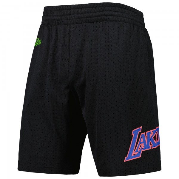 Шорты Los Angeles Lakers Mitchell & Ness Hardwood Classics Color Bomb Energy - Black