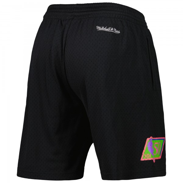 Шорты Los Angeles Lakers Mitchell & Ness Hardwood Classics Color Bomb Energy - Black