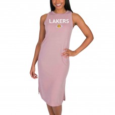 Los Angeles Lakers Concepts Sport Women's Astoria Nightdress - Pink