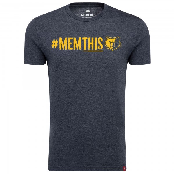 Футболка Memphis Grizzlies Sportiqe 2022 NBA Playoffs - Navy