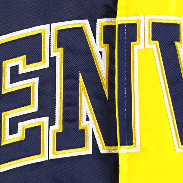 Куртка на кнопках Denver Nuggets Starter Fast Break Satin - Navy/Gold