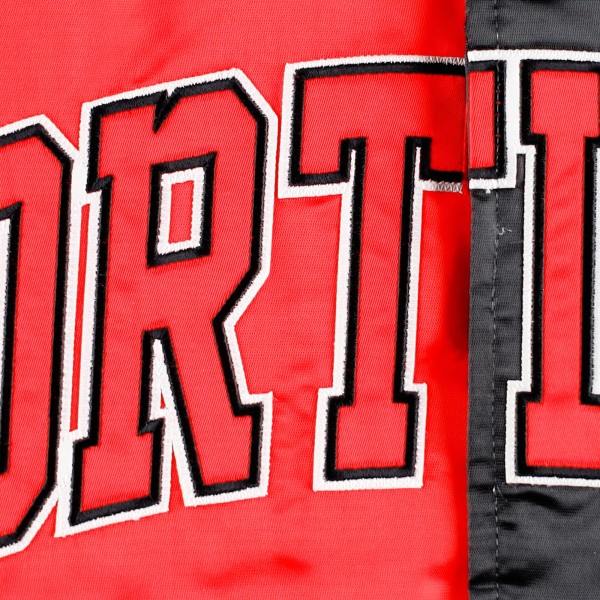 Куртка на кнопках Portland Trail Blazers Starter Fast Break Satin - Red/Black