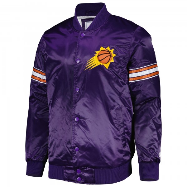 Куртка на кнопках Phoenix Suns Starter Pick & Roll Satin Varsity - Purple