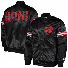 Куртка на кнопках Toronto Raptors Starter Pick & Roll Satin Varsity - Black