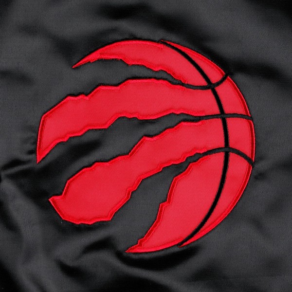 Куртка на кнопках Toronto Raptors Starter Pick & Roll Satin Varsity - Black