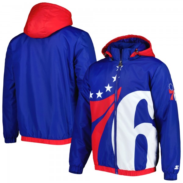 Куртка Philadelphia 76ers Starter The Triple Double - Royal