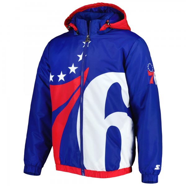 Куртка Philadelphia 76ers Starter The Triple Double - Royal