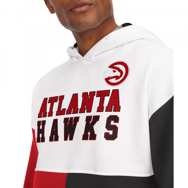 Толстовка Atlanta Hawks Tommy Jeans Andrew Split - White/Red