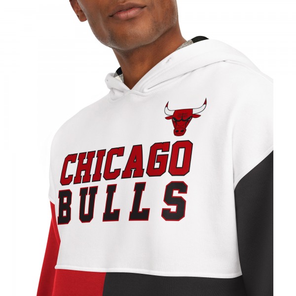 Толстовка Chicago Bulls Tommy Jeans White/Red Andrew Split