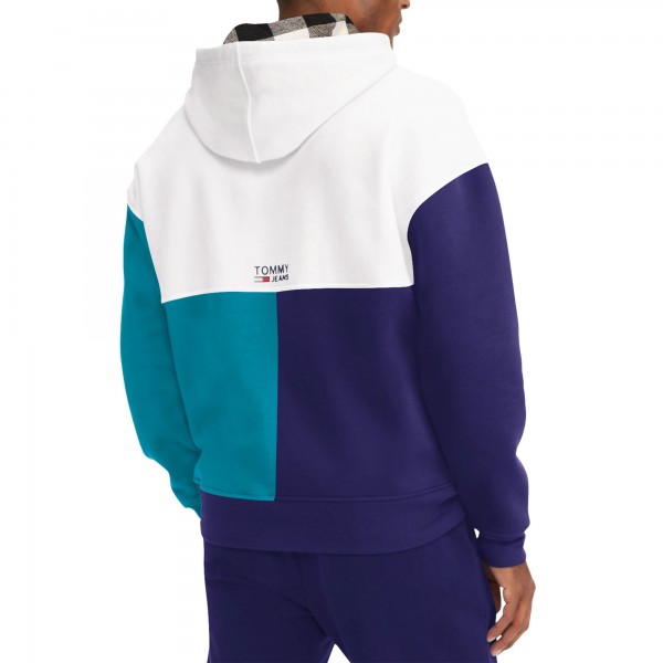 Толстовка Charlotte Hornets Tommy Jeans Andrew Split - White/Purple