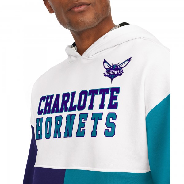 Толстовка Charlotte Hornets Tommy Jeans Andrew Split - White/Purple