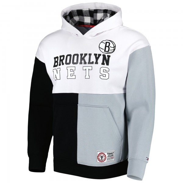 Толстовка Brooklyn Nets Tommy Jeans Andrew Split - White/Black