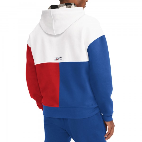 Толстовка Philadelphia 76ers Tommy Jeans Andrew Split - White/Red