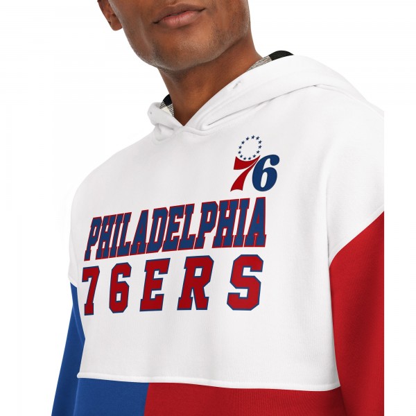 Толстовка Philadelphia 76ers Tommy Jeans Andrew Split - White/Red