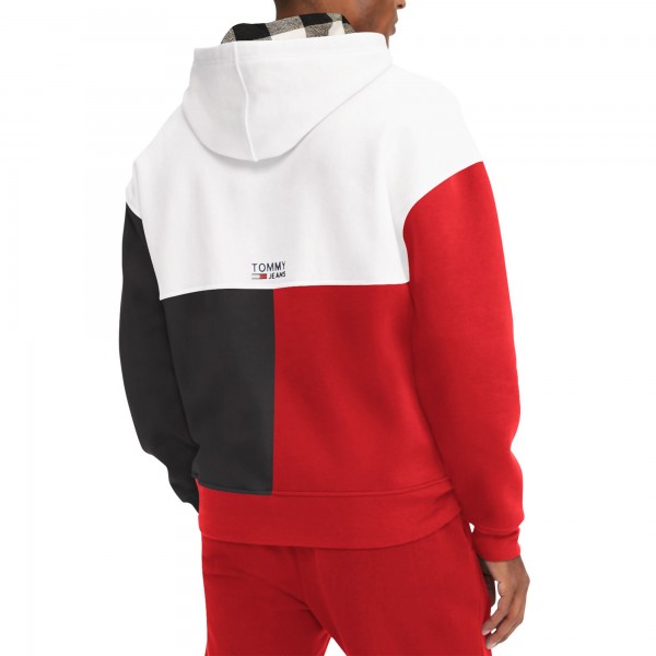 Толстовка Toronto Raptors Tommy Jeans Andrew Split - White/Red