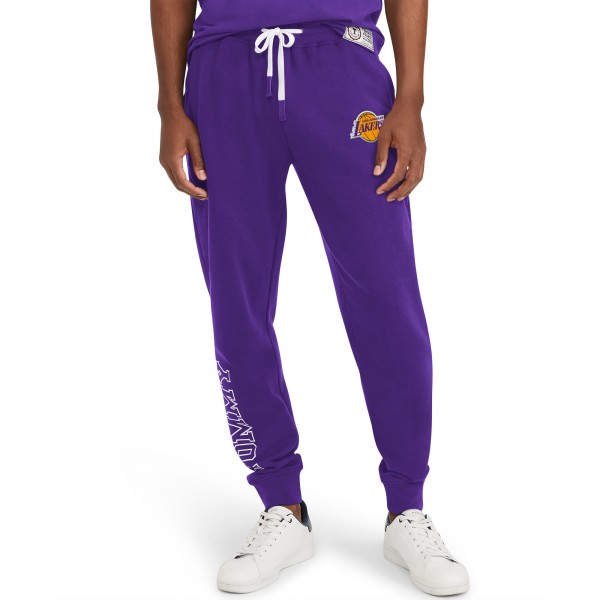Спортивные штаны Los Angeles Lakers Tommy Jeans Carl Bi-Blend Fleece - Purple