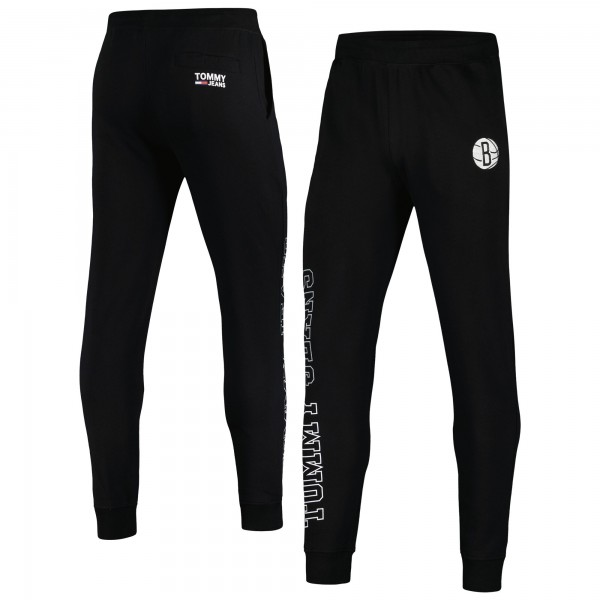 Спортивные штаны Brooklyn Nets Tommy Jeans Carl Bi-Blend Fleece - Black