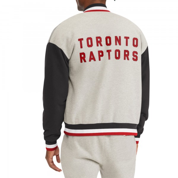 Куртка на кнопках Toronto Raptors Tommy Jeans James Fleece Varsity - Gray