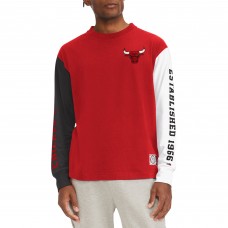 Футболка с длинным рукавом Chicago Bulls Tommy Jeans Red Richie Color Block