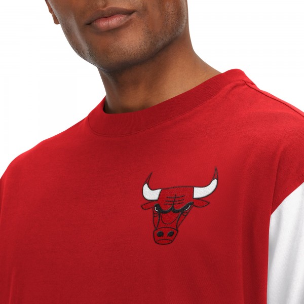 Футболка с длинным рукавом Chicago Bulls Tommy Jeans Red Richie Color Block