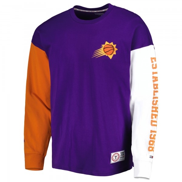 Футболка с длинным рукавом Phoenix Suns Tommy Jeans Richie Color Block - Purple