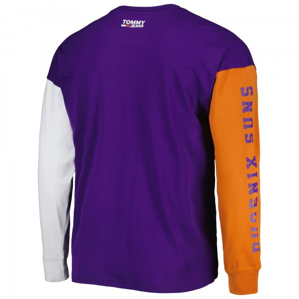 Футболка с длинным рукавом Phoenix Suns Tommy Jeans Richie Color Block - Purple