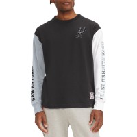 Футболка с длинным рукавом San Antonio Spurs Tommy Jeans Richie Color Block - Black