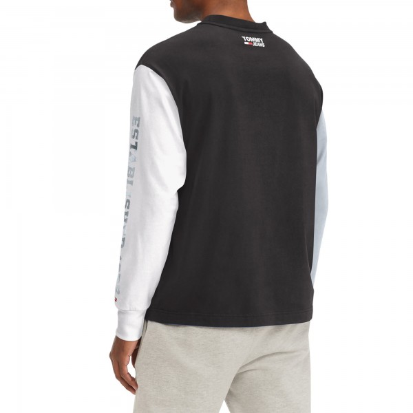 Футболка с длинным рукавом San Antonio Spurs Tommy Jeans Richie Color Block - Black